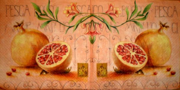 039 Zitronen, Orangen - 3-lagig (orange)